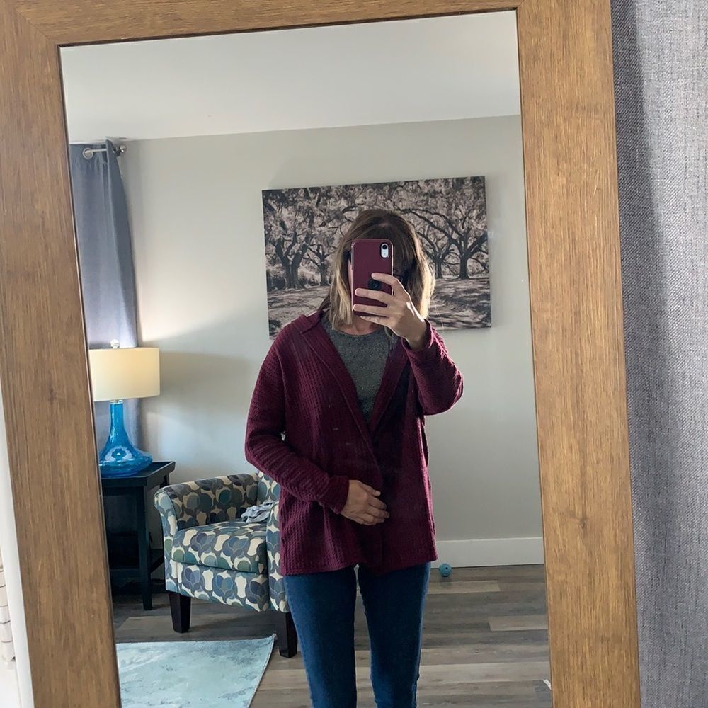 AEO Soft & Sexy Plush Cardigan like new - Picture 3 of 9